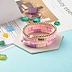 Synthetic Hematite & Polymer Clay Heishi Beads Stretch Bracelets Set BJEW-JB07380-2