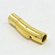 Stainless Steel Bayonet Clasps STAS-D043-G-1