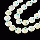 Perles d'émail de coquille d'eau douce naturelle SHEL-N026-194-06-3