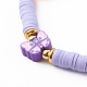 Bracelets de perles tressées en fil de nylon ajustable BJEW-JB06132-2