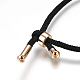 Adjustable Nylon Cord Bracelets BJEW-L639-08-4
