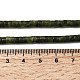 Natürliche chinesische Jade Perlen Stränge&nbsp;G-A301-A02-01-5