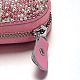 Shining Rectangle PU Leather Key Cases AJEW-M016-02-5