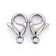 304 Stainless Steel Lobster Claw Clasps X-STAS-AB11-3