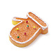 Navidad resina opaca y plástico imitación galletas decoden cabujones RESI-K019-54E-3