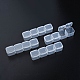 Recipientes rectangulares de almacenamiento de perlas de polipropileno (pp) CON-N012-12A-5