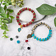 Craftdady 300Pcs 15 Style Faceted Natural & Synthetic Mixed Gemstone Beads G-CD0001-08-7