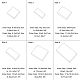 Benecreat 16 paquete de cajas de papel kraft para cajones CON-BC0004-32D-A-5