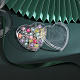 Cajas de regalo de almacenamiento de acrílico con forma de corazón CON-WH0095-47-6