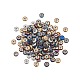 210 pièces 6 couleurs placage sous vide perles d'hématite synthétique non magnétique G-CJ0001-45-3