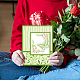 Globleland transparente Stempel mit Blumenspitze DIY-WH0371-0016-5
