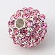 Alloy Rhinestone Beads RB-A034-10mm-A27S-2