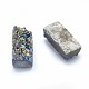 Cabochons de quartz druzy naturel électrolytique G-P382-M09-2