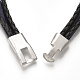 Imitation Leather Bracelet Making MAK-R024-06-5