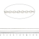 Catena portacavi in ferro placcato a cremagliera&nbsp;CH-H002-05P-2
