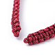 Плетеные шнур нейлона для поделок браслет материалы AJEW-M001-M-3