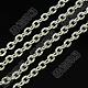 Iron Cable Chain Necklace Making AJEW-PH00596-03-S-2