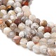 Brins de perles d'agate mexicaine naturelle G-E608-A11-B-3