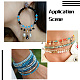 Yilisi 7 Strand 7 Colors Glass Beads Strands GLAA-YS0001-06-5
