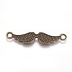 Liens alliage de moustache de style tibétain TIBE-5346-AB-FF-2