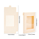 BENECREAT Foldable Creative Kraft Paper Box CON-BC0001-89B-2