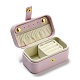 PU Imitation Leather Jewelry Box LBOX-E001-01B-4