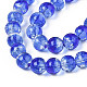 Brins de perles au chalumeau transparentes lumineuses faites à la main LAMP-T017-04F-3