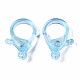 Transparent Acrylic Lobster Claw Clasps TACR-T023-01A-05-2