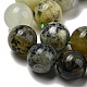 Natural Green Opal Beads Strands G-R494-A11-04-3