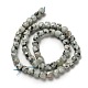 Chapelets de perles en jaspe au sésame naturel&nbsp;G-H078-C24-01-3