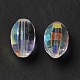Verre imitation perles de cristal autrichien GLAA-H024-02B-4