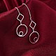 Trendy Brass Threader Earrings EJEW-BB21093-4