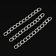 Brass Ends with Twist Chains CHC-C004-S-5cm-1
