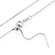 Adjustable Brass Venetian Chain Necklace Making X-MAK-L028-01P-1