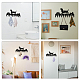 SUPERDANT Wall Hooks Key Holder Dog Welcome Hooks Rack Hangers Organizer Stainless Steel Hook Wall Mounted Decorative with 10 Hooks for Key Hook Hats Metal Hooks HJEW-WH0018-046-6