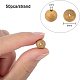 PH PandaHall About 100pcs 8mm Natural Round Polished Sandalwood Loose Beads for Jewelry Making DIY Handmade Craft WOOD-PH0008-08-2