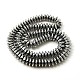 Non-magnetic Synthetic Hematite Beads Strands G-E165-2C-2