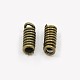 Nickel Free Iron Coil Cord Ends X-E192Y-NFAB-1
