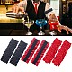CHGCRAFT 12Pcs 3Colors 20s Armband Garter Arm Garters for Men Sleeve Garters Red Black 1920s Mens Costume Clothing Elastic Arm Bands for Party Supplies Las Vegas Poker Game Night DIY-CA0004-91-4