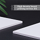 Olycraftpvcフォームボード  ポスターボード  工芸用  モデリング  アート  表示  学校のプロジェクト  長方形  ホワイト  15.3x25.5x0.5cm DIY-OC0005-56B-01-5