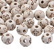 Perle di legno rotonde naturali WOOD-S656-LF-1