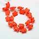 Synthetic Coral Beads Strands CORA-L020-D-M-3