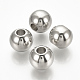 Perles en 304 acier inoxydable X-STAS-S076-81B-2