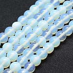 Opalite Perlen Stränge, Runde, 8 mm, Bohrung: 1 mm, ca. 48 Stk. / Strang, 14.96 Zoll (38 cm)