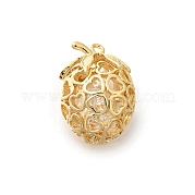 Латунь с подвесками из фианита KK-E792-08G