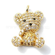 Подвески из кубического циркония с покрытием из латуни KK-M282-40G