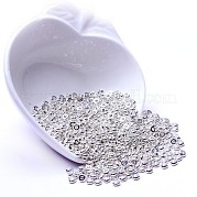 Spacer бисер латунные KK-WH0042-08B-S