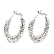 Boucles d'oreilles en laiton EJEW-K264-04P