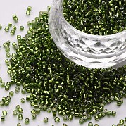 Стеклянные цилиндрические бусины SEED-S047-R-013