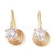 Crystal Rhinestone Clip-on Earrings EJEW-A083-05G
